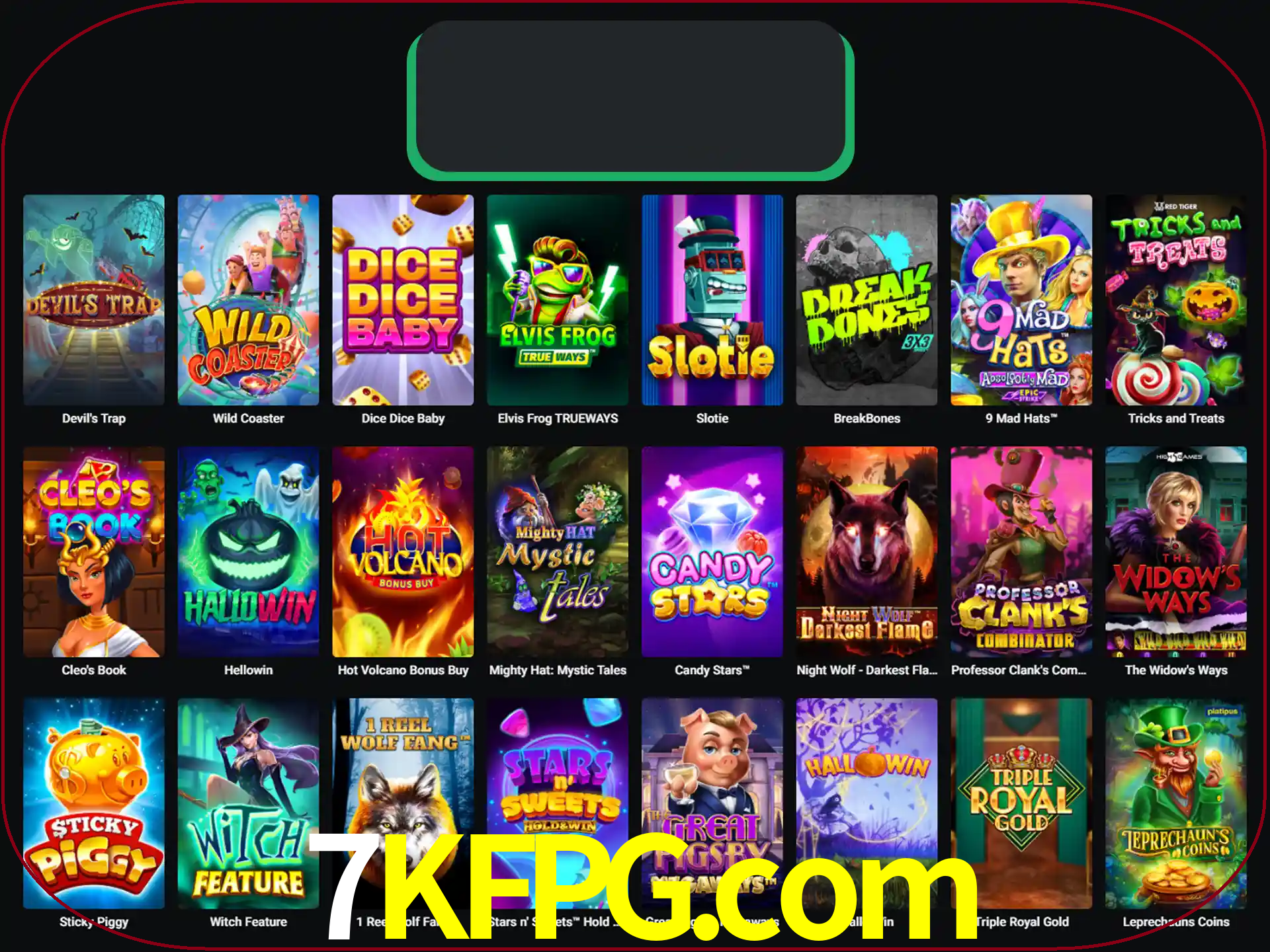 Procure por seus amados jogos de slot.