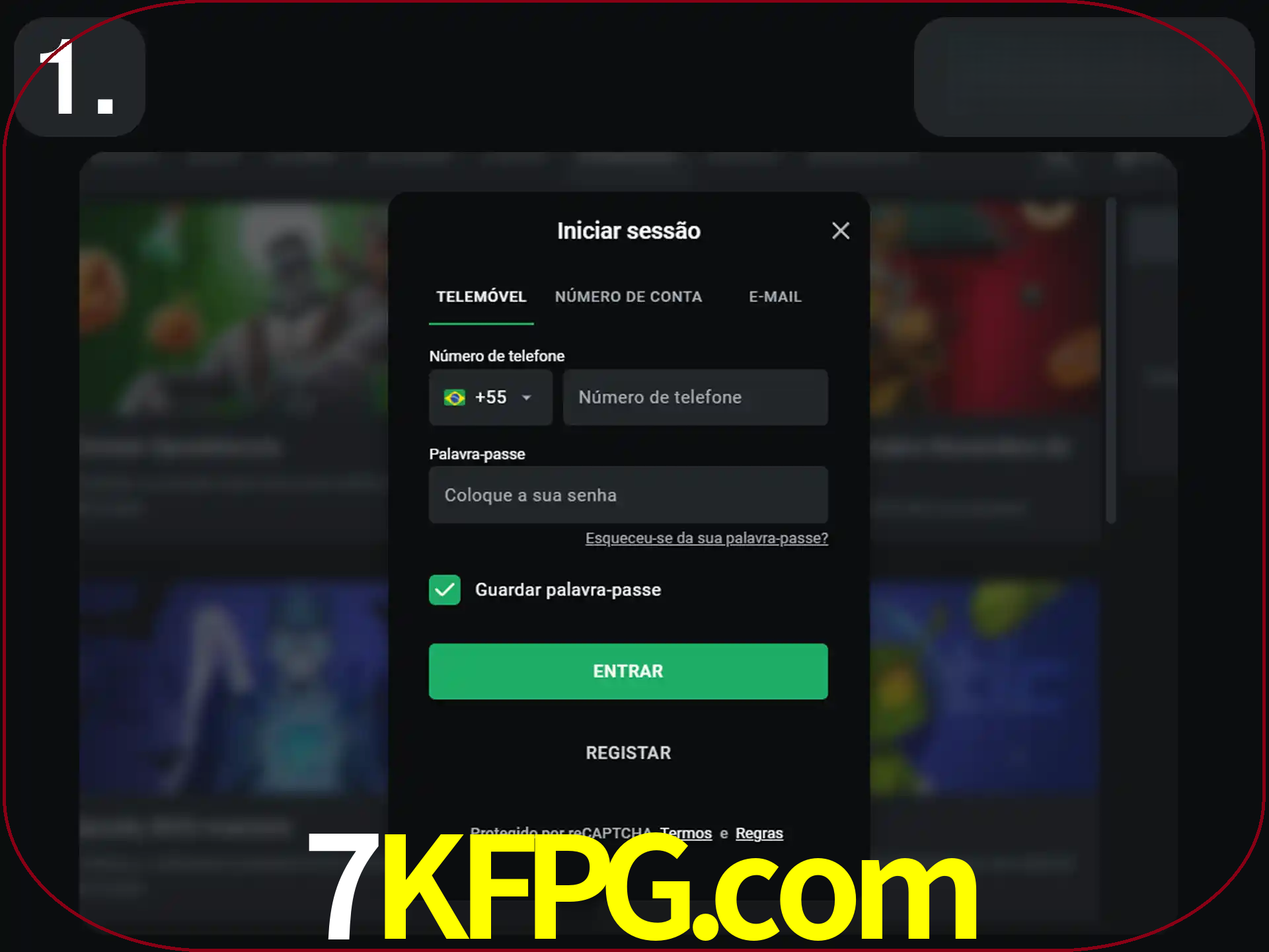 Acesse o site.