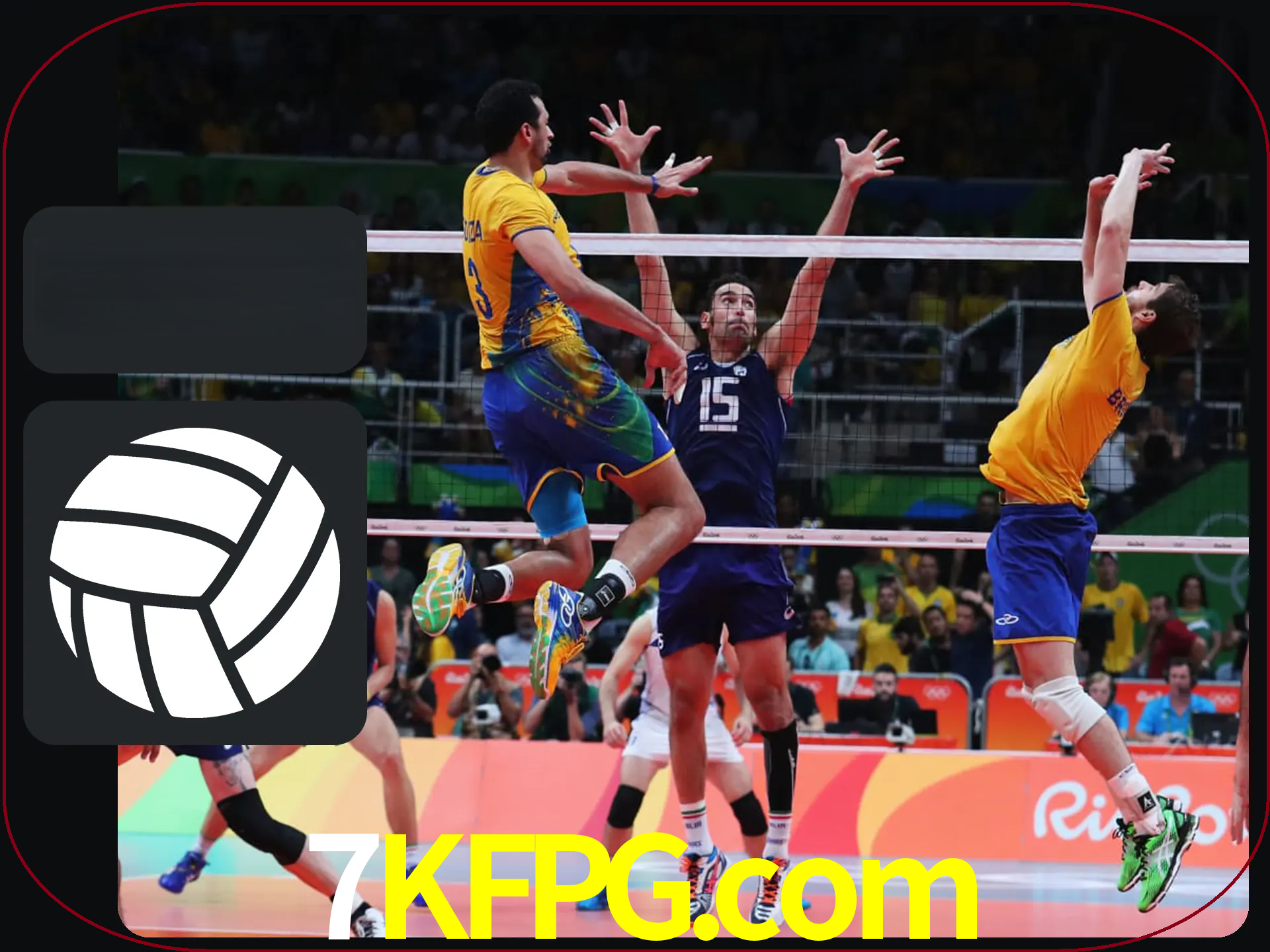Fazer enormes ganhos apostando nas equipes de vôlei.